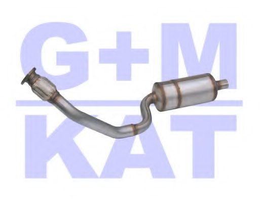G+M KAT 02.37.014 Retrofit Kit, catalyst/soot particulate filter (combi-system